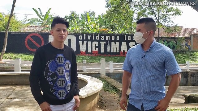 El artista venezolano que llego a Santander de Quilichao a cumplir su sueño por medio de la música