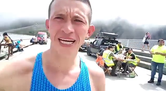 El atleta caucano Diego Vera ocupo el tercer lugar en la Thion Dixence en Suiza