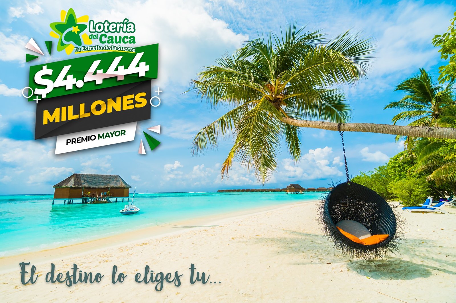 El destino lo eliges tu Loteria del cauca