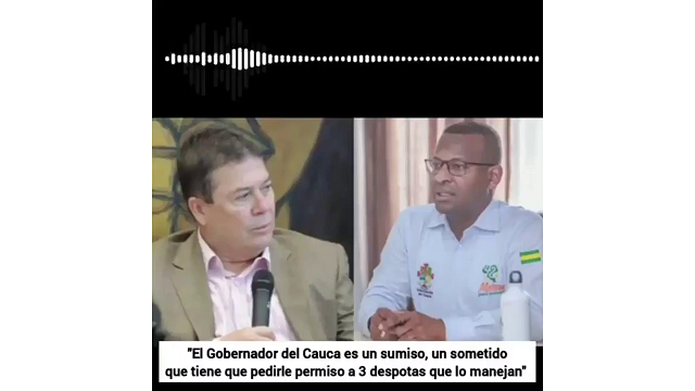 «El gobernador del Cauca, es un rehén de la casta política que maneja este departamento ya por más de 10 años»