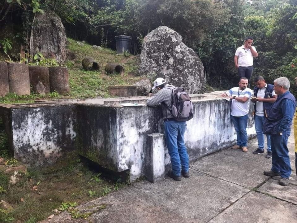 Emcaservicios S.A. E.S.P. realiza visita técnica a la Planta de Tratamiento de Agua Potable (Ptap) Belén y Bellavista, en el municipio de Balboa