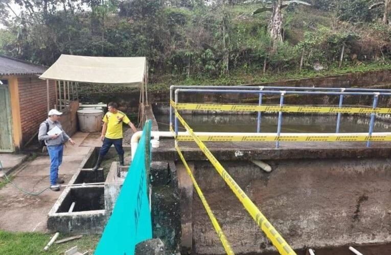Emcaservicios S.A. E.S.P. realiza visita técnica a plantas de tratamiento de agua potable, en el municipio de Balboa