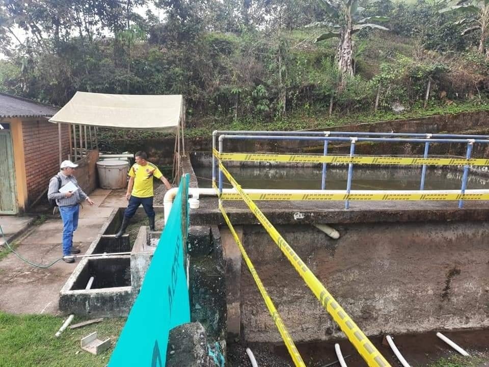 Emcaservicios S.A. E.S.P. realiza visita tecnica a la Planta de Tratamiento de Agua Potable Ptap Belen y Bellavista en el municipio de Balboa4