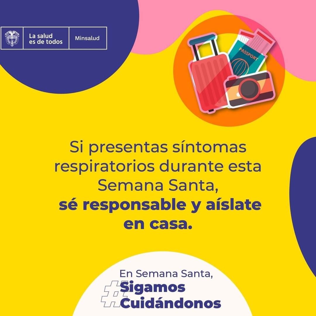 En Semana Santa, cuida de ti, cuida de todos-