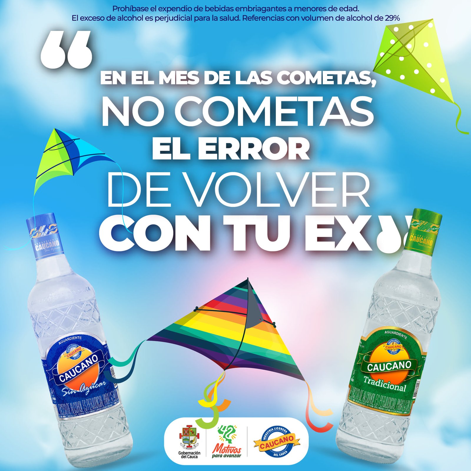 En el mes de las «cometas» no lo cometas