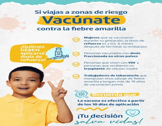 🛡️ ¡Atención viajeros!: Estas son las recomendaciones de vacunación contra la fiebre amarilla si viaja al Tolima