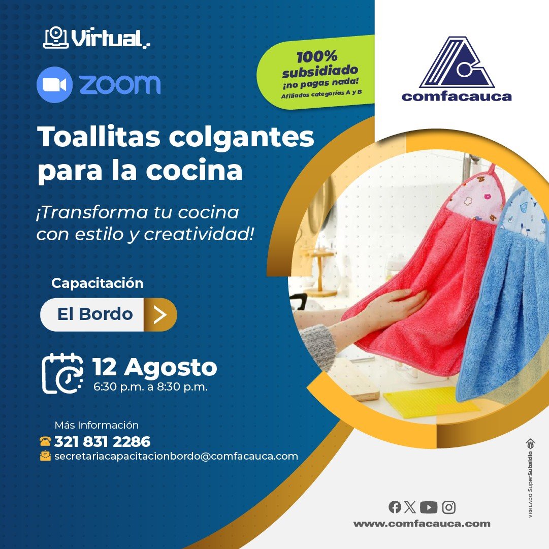 Explora los cursos virtuales y subsidiados de agosto - Comfacauca