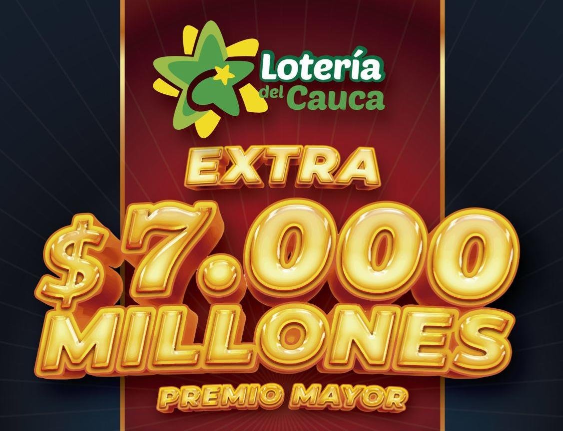 Extra Loteria del Cauca 7000 millones