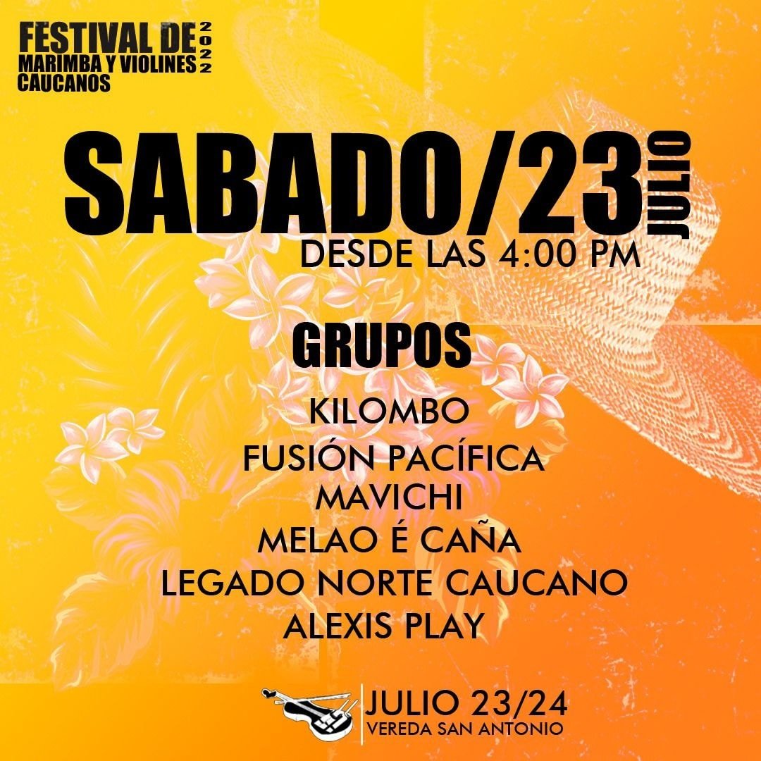 FESTIVAL DE MARIMBA Y VIOLINES CAUCANOS