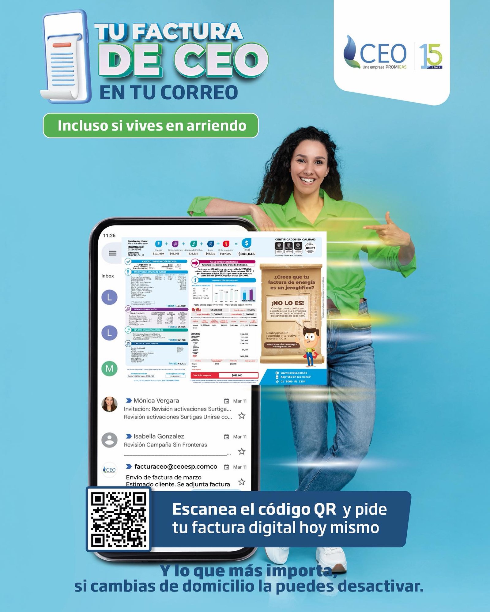 ¡Tu factura, siempre contigo! Activa tu #FacturaDigitalCEO estés donde estés