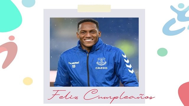 Feliz Cumpleaños Yerry Mina, desde el Cauca te extendemos un abrazo gigante!
