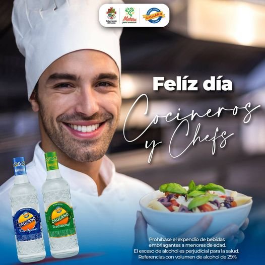 Feliz día cocineros y chefs