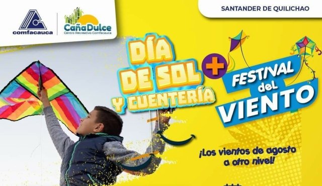 Fesival del viento Dia de sol y cuenteria