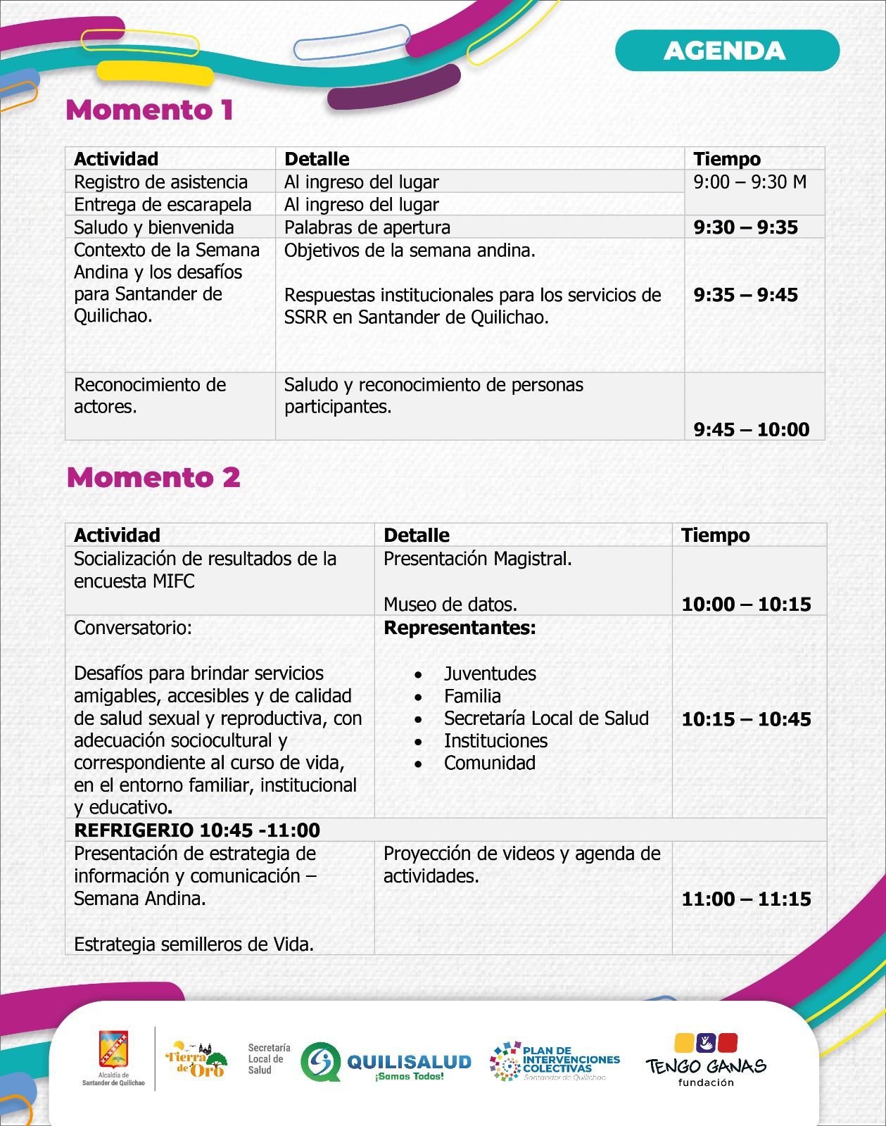 Foro Municipal sobre Salud Sexual y Reproductiva - Alcaldía Municipal Santander de Quilichao