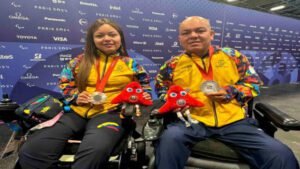 Foto Leidy y Edilson Chica - Paralimpicos 2024 - Foto Cortesía Comité Paralímpico
