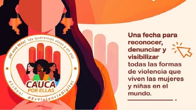📢 Violencia Digital es Real: Gobernación del Cauca Reafirma Compromiso con las Mujeres en el Marco del 25N