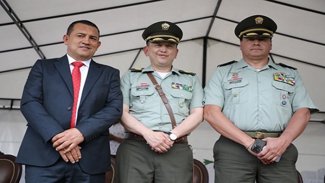 Gobernacion del Cauca acompano la ceremonia de transmision de mando de la Policia Metropolitana de Popayan