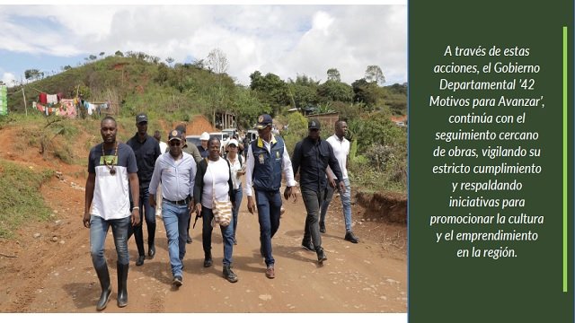 Gobernación del Cauca avanza con ejecución de proyectos y preservación de cultura en Buenos Aires