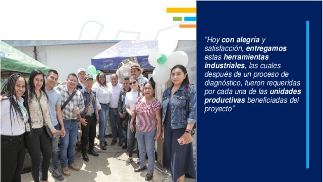 Gobernacion del Cauca beneficia a organizaciones productivas del departamento gracias a la entrega de equipos industriales 1
