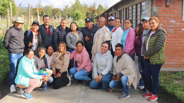 Gobernación del Cauca en diálogos educativos con la comunidad de San Sebastián