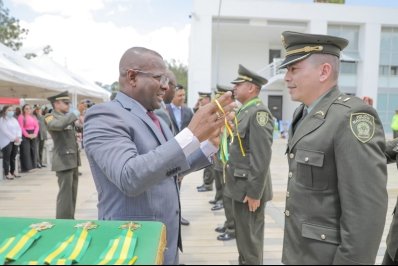 Gobernación del Cauca participó en los 86 años del Departamento de Policía Cauca