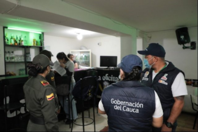Gobernacion del Cauca realizo operativo anticontrabando junto a Alcaldia de Popayan y Policia Metropolitana