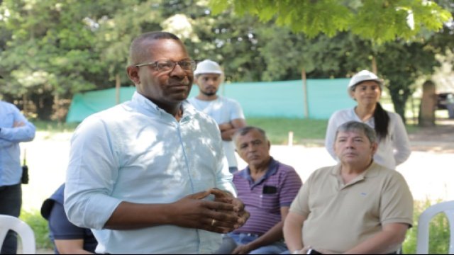 Gobernador al frente de la construcción de la ´Calle 5` en Santander de Quilichao 29 Gobernador al frente de la construcción de la ´Calle 5` en Santander de Quilichao-