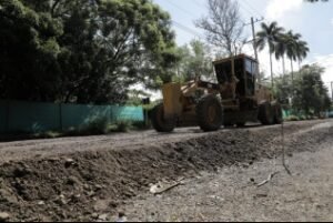 Gobernador al frente de la construccion de la ´Calle 5 en Santander de Quilichao 1