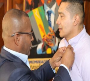 Gobernador del Cauca recibio al Gobernador electo Octavio Guzman