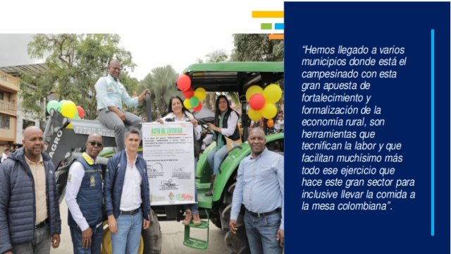 Gobierno Departamental avanza con fortalecimiento del agro en el oriente caucano
