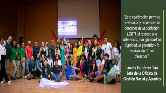 Gobierno Departamental conmemora el Día Internacional contra la Homofobia, la Transfobia, la Lesbofobia y la Bifobia