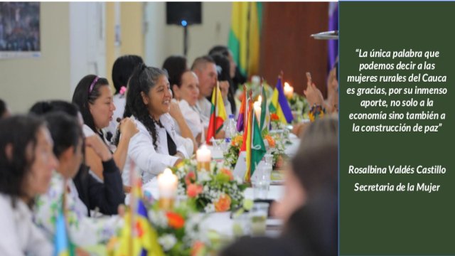 Gobierno Departamental conmemoró el Día Internacional de la Mujer Rural