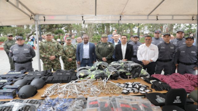 Gobierno Departamental fortalece la operatividad de la Fuerza Pública en el Cauca-