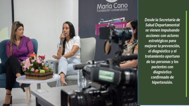 Gobierno Departamental impulsa la prevención de la hipertensión en la región con actores estratégicos