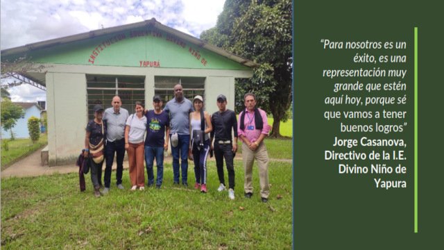 Gobierno Departamental llega a Piamonte con proyectos educativos