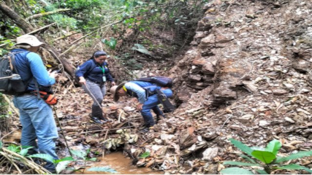Gobierno Departamental realizó visita técnica a la microcuenca del río Los Cedros