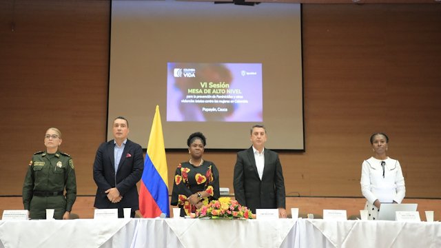 Gobierno Nacional y Departamental se unen para prevenir la violencia hacia las mujeres en el Cauca