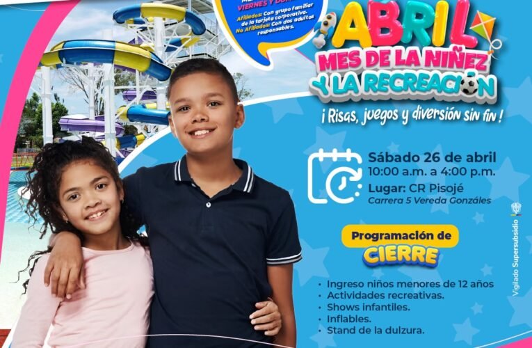 Gran Cierre del Mes de la Niñez en Popayán: Evento Gratuito para Familias en el C.R. Pisojé