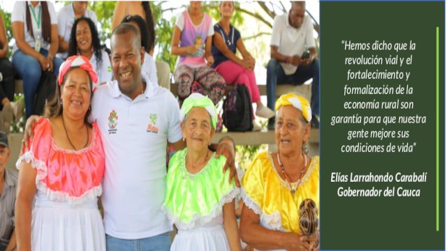 Grandes obras e inversión social realiza el Gobierno Departamental en Patía