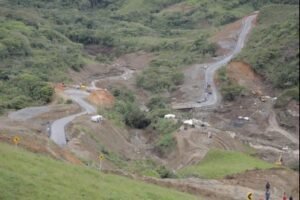 Habilitada conexion de la via panamericana en el municipio de Rosas