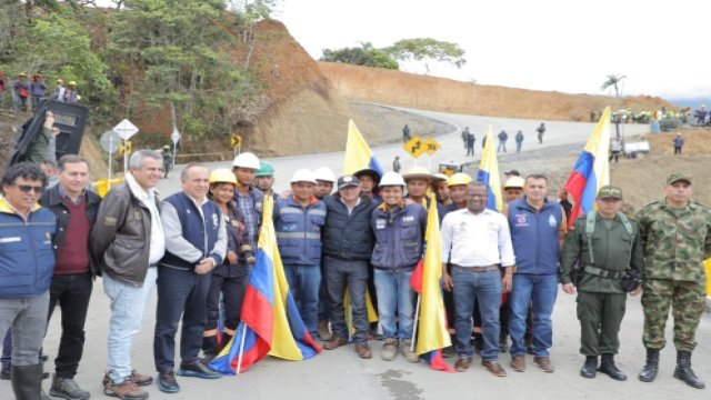 Habilitada conexión de la vía panamericana en el municipio de Rosas 29 Habilitada conexión de la vía panamericana en el municipio de Rosas-
