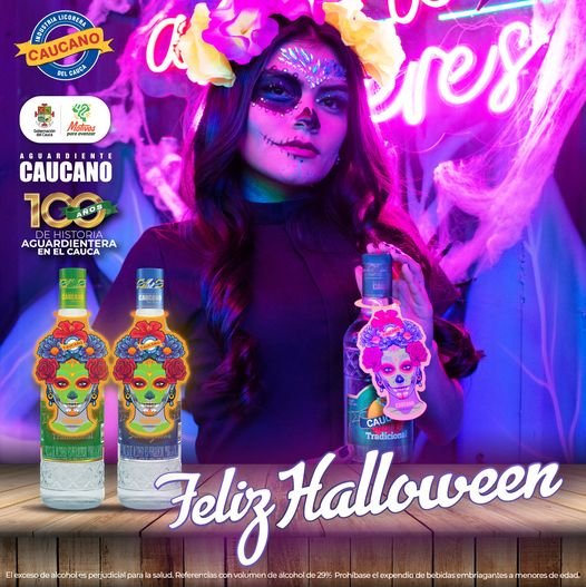 Halloween te regalamos una experiencia genial con #AguardienteCaucano