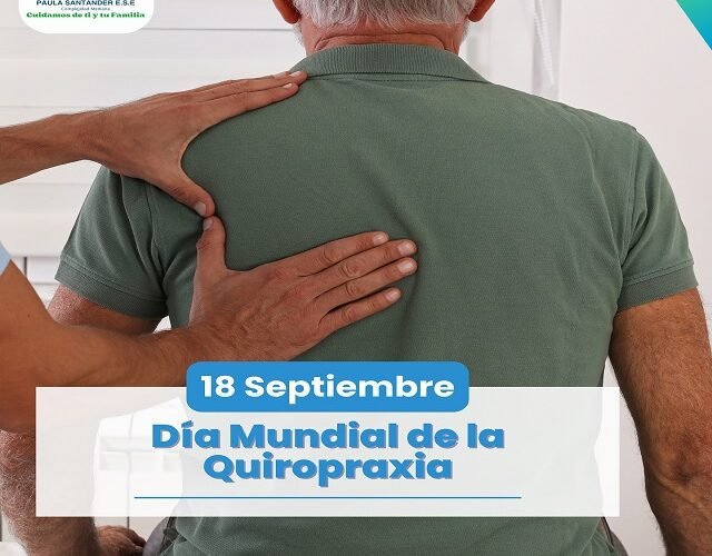 Hospital Francisco de Paula Santander Conmemora el Día Mundial de la Quiropraxia