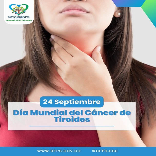 Hospital Francisco de Paula Santander Conmemora el Día Mundial del Cáncer de Tiroides