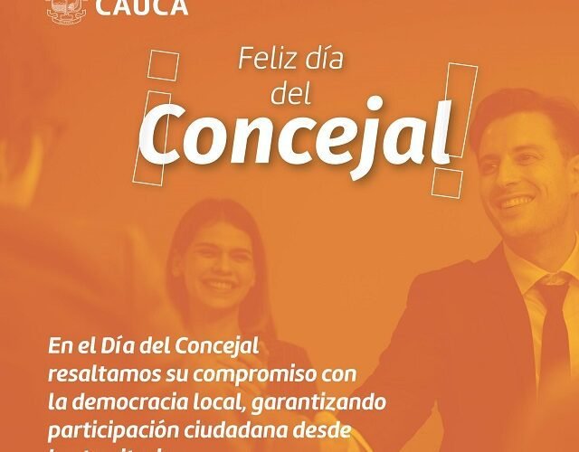 📣🙌🏻 ¡Hoy rendimos homenaje a quienes fortalecen la democracia desde cada rincón del Cauca!