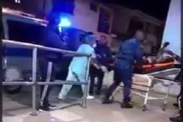 Interno sufre graves quemaduras en su cuerpo