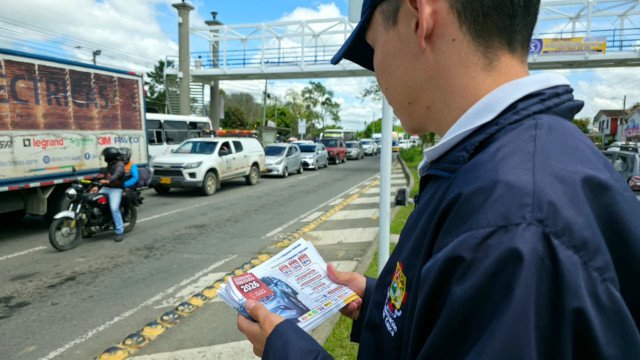 Impuesto vehicular alcanza el 21% de su meta de recaudo anual al cierre de enero de 2026