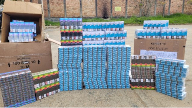 Incautadas 2130 cajetillas de cigarrillos de contrabando en la vía Panamericana