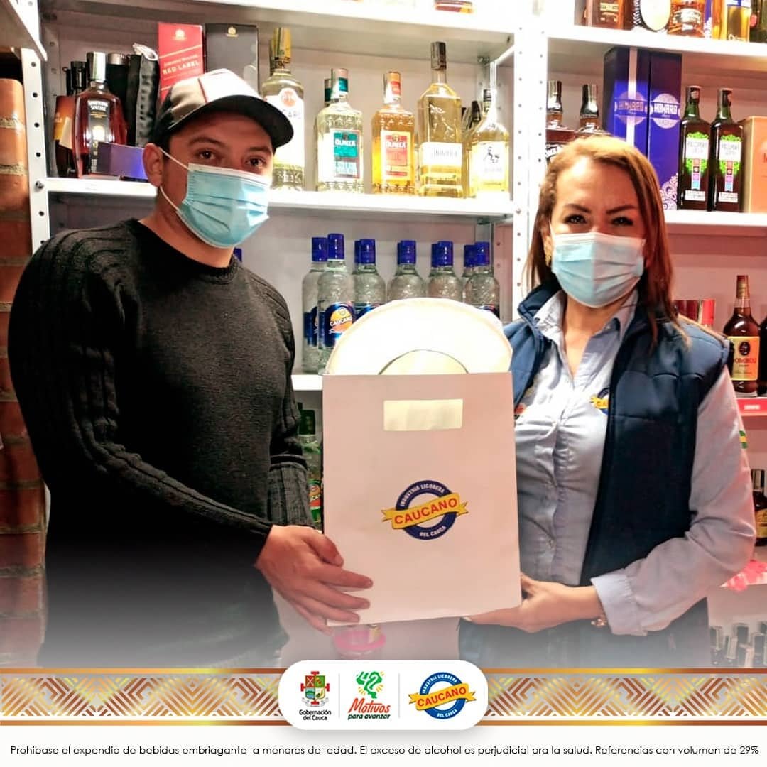 Industria Licorera del Cauca - Comprometida con la reactivación económica1
