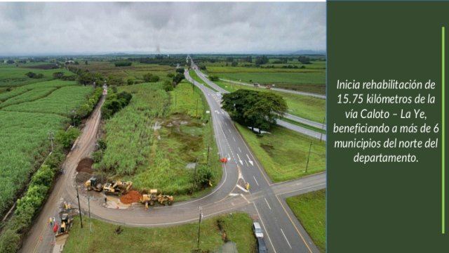 Inicio la rehabilitacion de la via Caloto – La Y inversion de 52000 millones